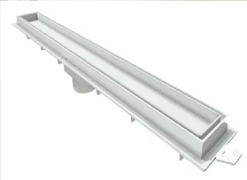 Ralo Invisível Linear 70 Cm Branco Tigre